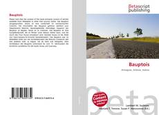 Buchcover von Bauptois
