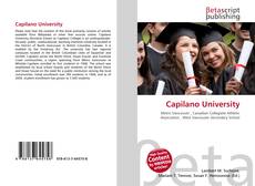 Обложка Capilano University
