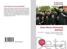 Buchcover von Saint Mary's University (Halifax)