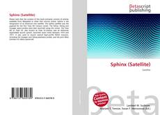Buchcover von Sphinx (Satellite)
