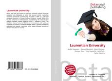 Laurentian University kitap kapağı