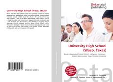 Capa do livro de University High School (Waco, Texas) 