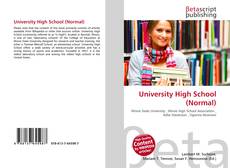 Capa do livro de University High School (Normal) 