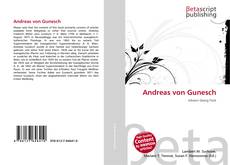 Capa do livro de Andreas von Gunesch 