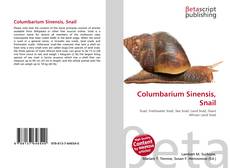 Обложка Columbarium Sinensis, Snail