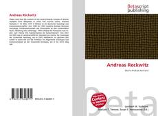Bookcover of Andreas Reckwitz