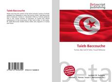 Buchcover von Taïeb Baccouche