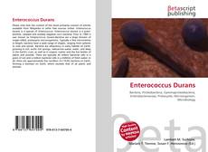 Обложка Enterococcus Durans
