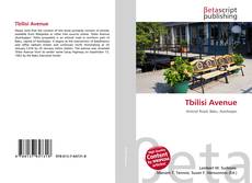 Capa do livro de Tbilisi Avenue 