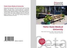 Обложка Tbilisi State Medical University