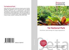 Обложка Taï National Park