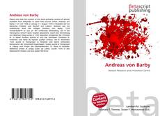 Portada del libro de Andreas von Barby