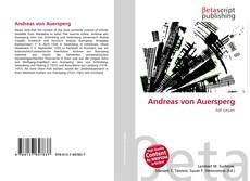 Andreas von Auersperg的封面