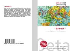 Buchcover von " Baurech "