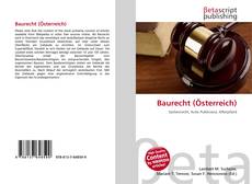 Обложка Baurecht (Österreich)