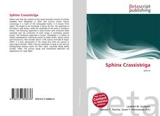 Обложка Sphinx Crassistriga