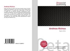 Capa do livro de Andreas Rivinus 