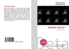 Capa do livro de Andreas Scheuer 