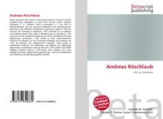 Andreas Röschlaub的封面