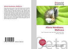 Buchcover von Aforia Hondoana, Mollusca
