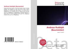 Portada del libro de Andreas Rudolph (Baumeister)