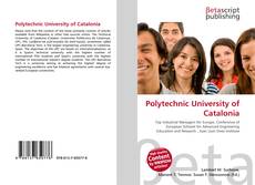 Buchcover von Polytechnic University of Catalonia