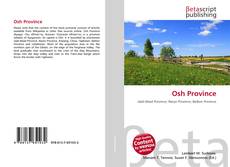 Capa do livro de Osh Province 