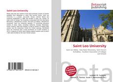 Copertina di Saint Leo University