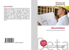 Borítókép a  Bauvorhaben - hoz