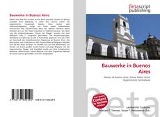 Bauwerke in Buenos Aires kitap kapağı