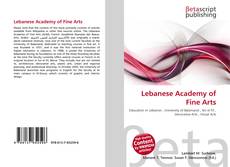 Lebanese Academy of Fine Arts的封面