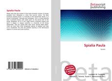 Capa do livro de Spialia Paula 