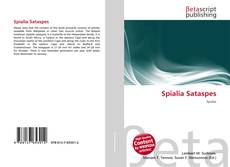 Capa do livro de Spialia Sataspes 