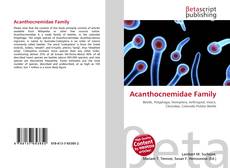 Acanthocnemidae Family的封面