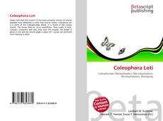 Обложка Coleophora Loti
