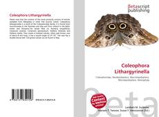 Couverture de Coleophora Lithargyrinella