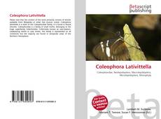 Buchcover von Coleophora Lativittella