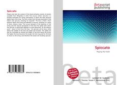Buchcover von Spiccato