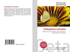Buchcover von Coleophora Lativalva