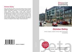Обложка Osinów Dolny