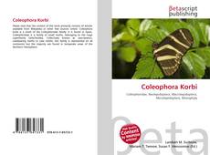 Buchcover von Coleophora Korbi
