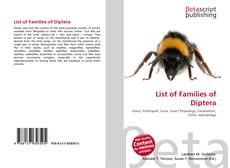 List of Families of Diptera kitap kapağı