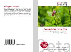 Coleophora ivrizensis kitap kapağı