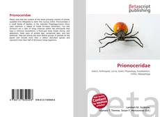 Prionoceridae kitap kapağı