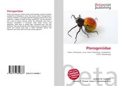 Portada del libro de Pterogeniidae