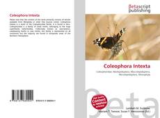 Coleophora Intexta kitap kapağı