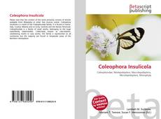Bookcover of Coleophora Insulicola