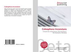 Coleophora Inconstans kitap kapağı