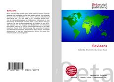 Baviaans kitap kapağı