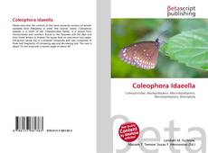 Coleophora Idaeella kitap kapağı